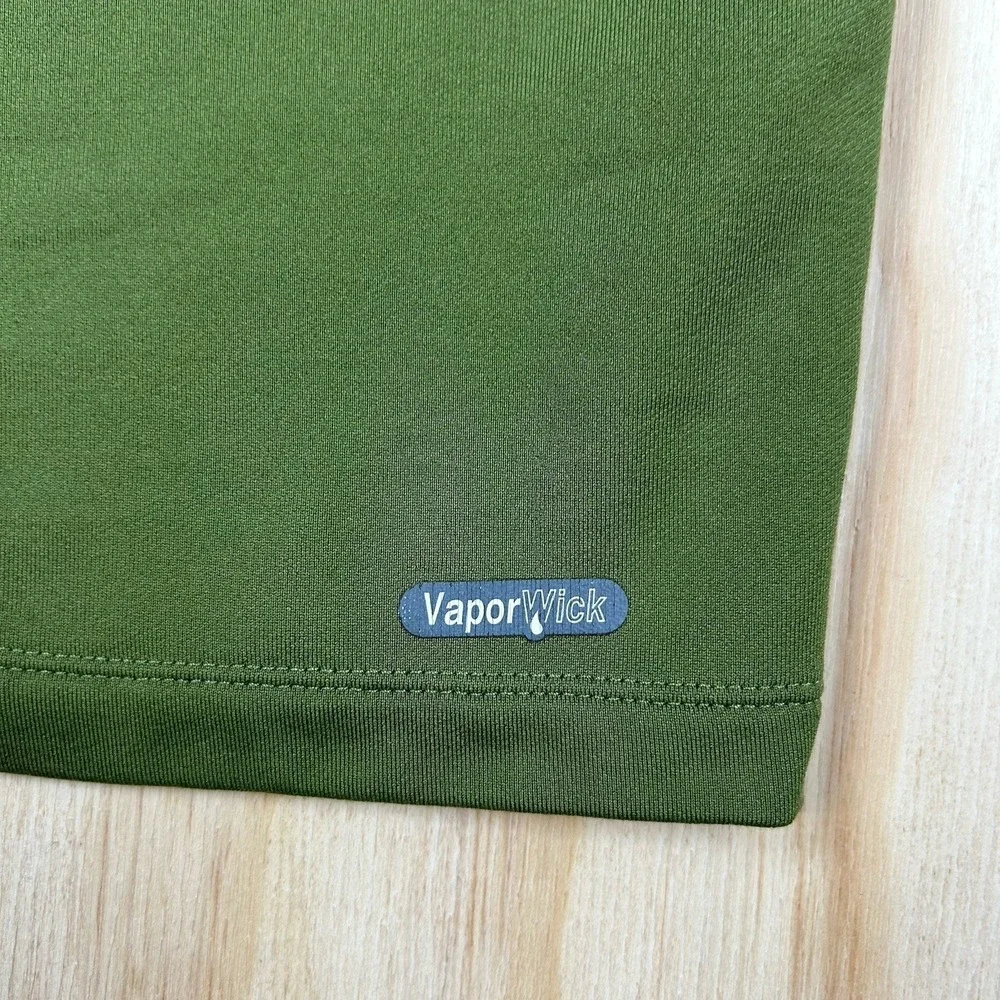 The North Face Flight Series 1/4 Zip Pullover Vapor Wick Stretch Mens‎ L Green
